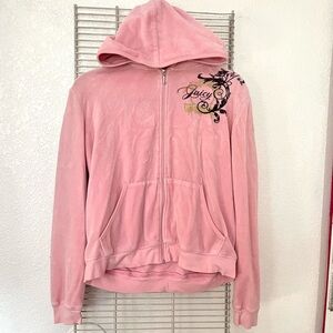 Vintage Juicy Couture Velour Zip Up Hoodie